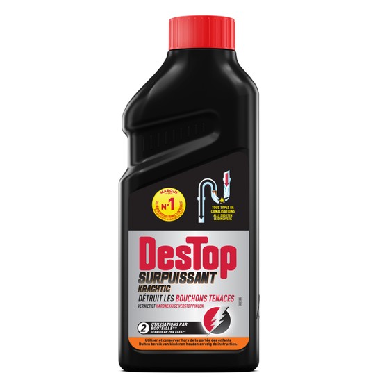 Destop Déboucheur Surpuissant 2 utilisations